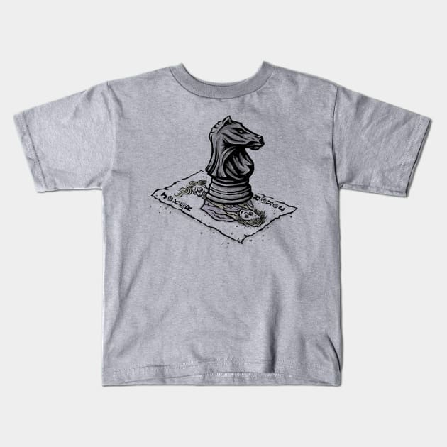 The Black Knight Kids T-Shirt by kg07_shirts